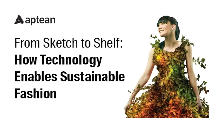From Sketch to Shelf: How Technology Enables Sustainable Fashion - Infographic