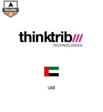 Partner Card - Thinktribe company logo with UAE flag