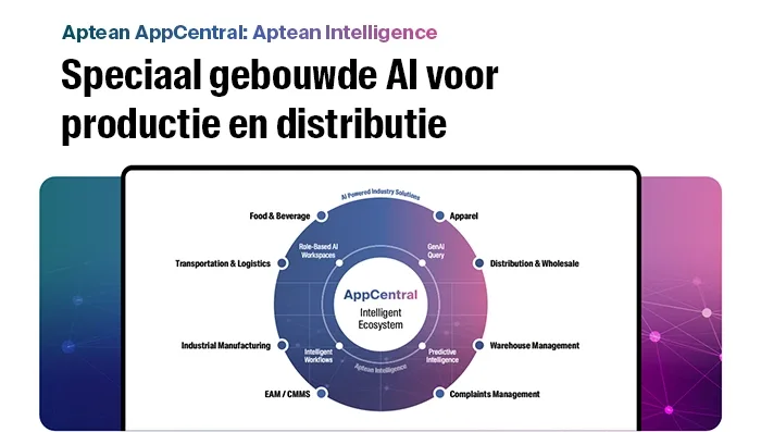 Aptean Intelligence: AI voor productie en distributie