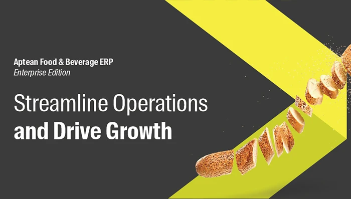 Aptean Food and Beverage ERP Enterprise Edition - Bakery card
