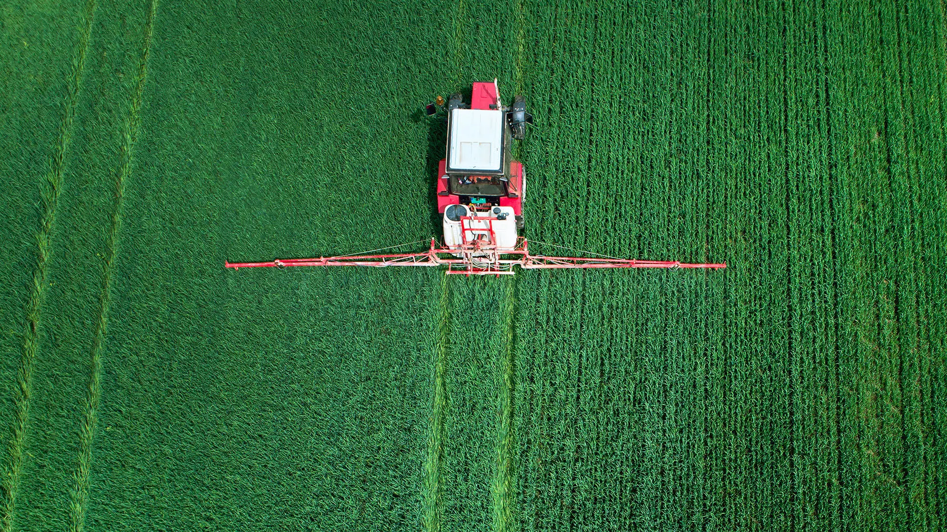 Traktor auf dem Bauernhof