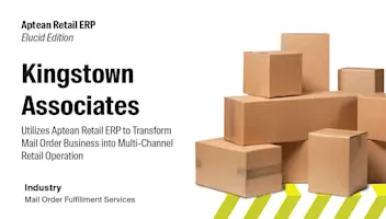 Kingstown Associates uses Aptean Retail ERP, Elucid Edition