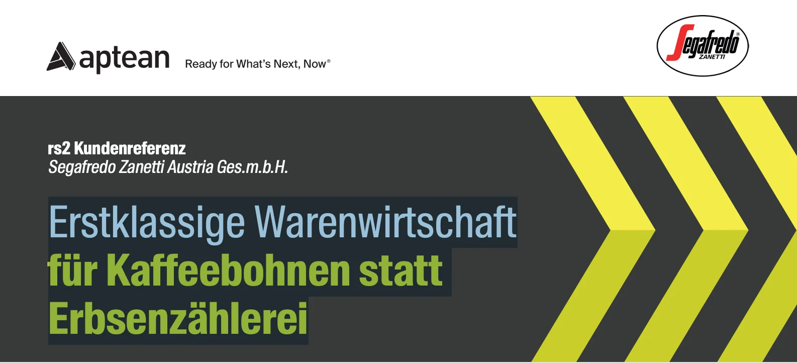 Erstklassige Warenwirtschaft für Kaffeebohnen statt Erbsenzählerei