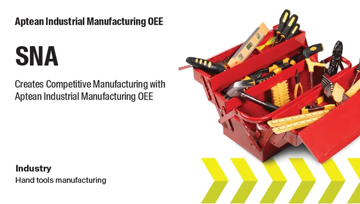 Aptean Industrial Manufacturing OEE Case Study: SNA