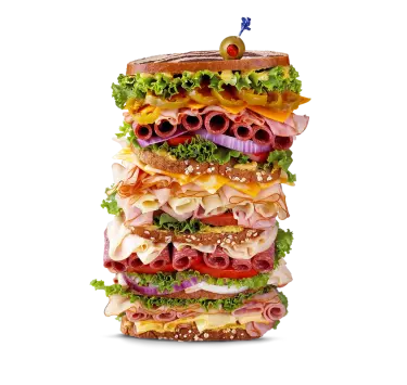 Stacked sandwich