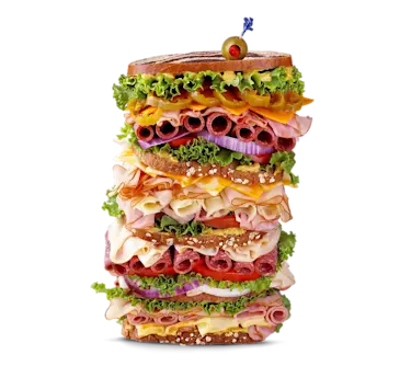 Stacked sandwich