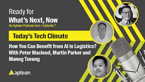 Discover how you can benefit from AI in logistics in this recap of the podcast.