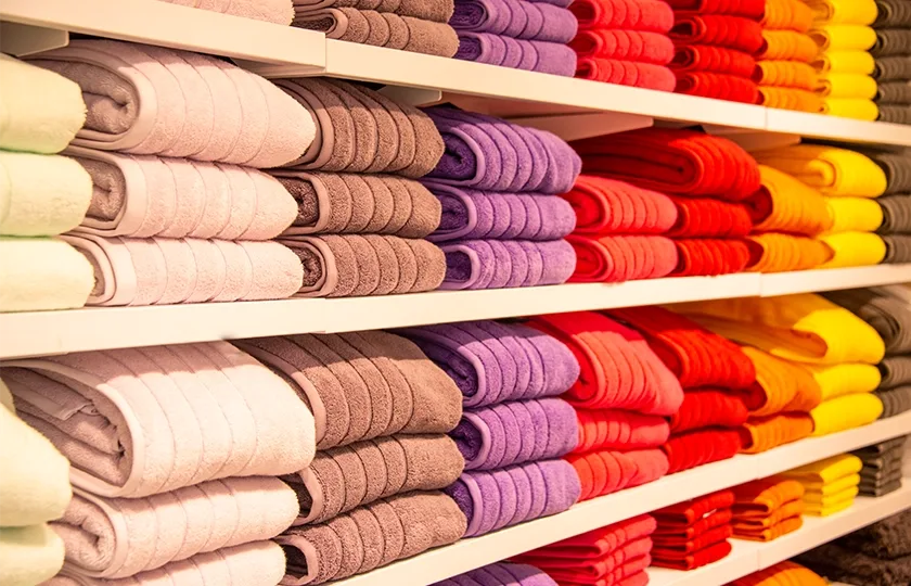 Design towels colorful homewear