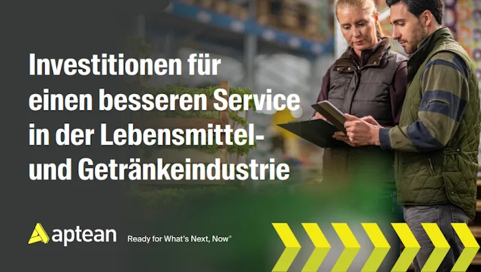 Investitionen für einen besseren Service in der Lebensmittel und Getränkeindustrie