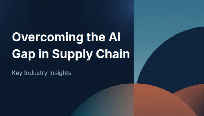 Overcoming the AI Gap in Supply Chain