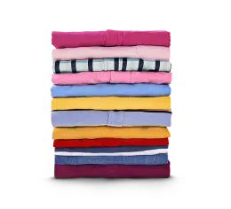 Stack of shirts