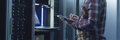 Tablet in data center