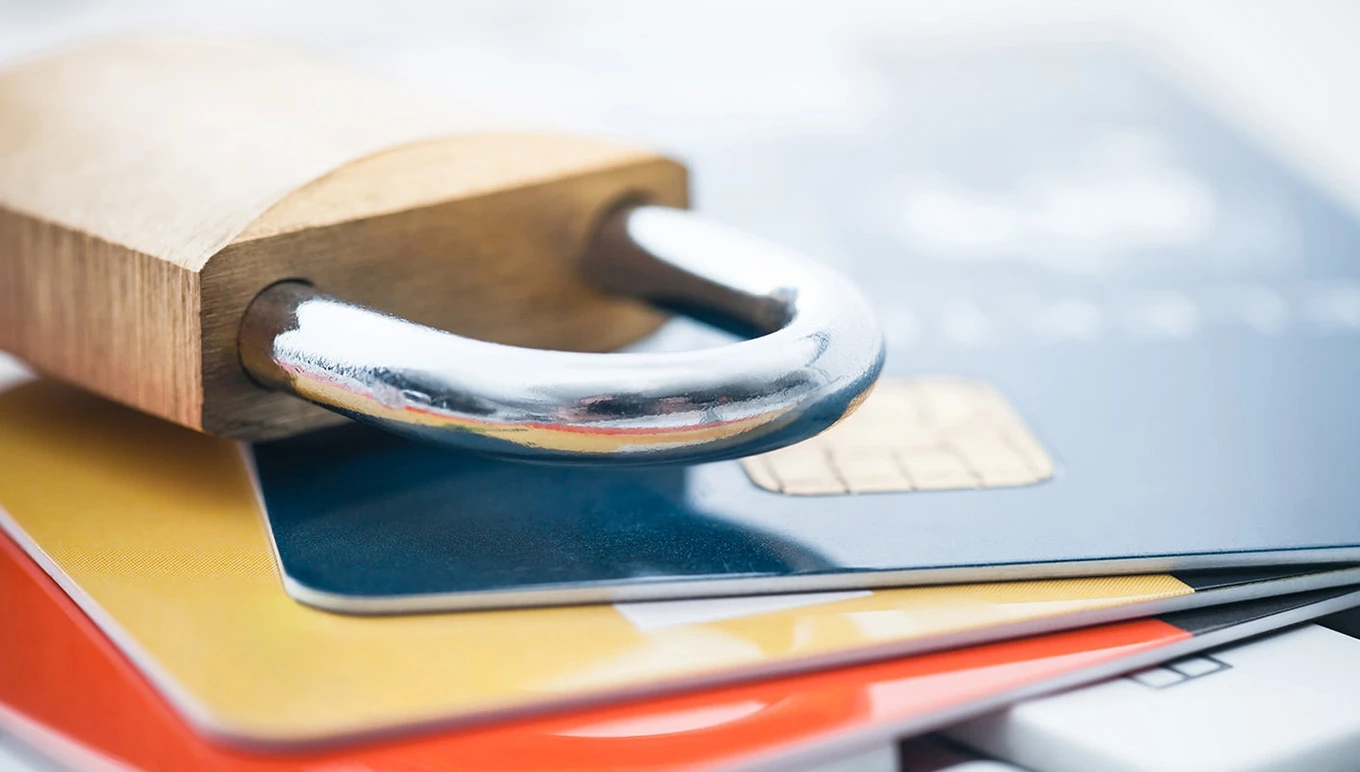 lock on credit cards