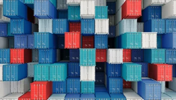 Containers in stacks