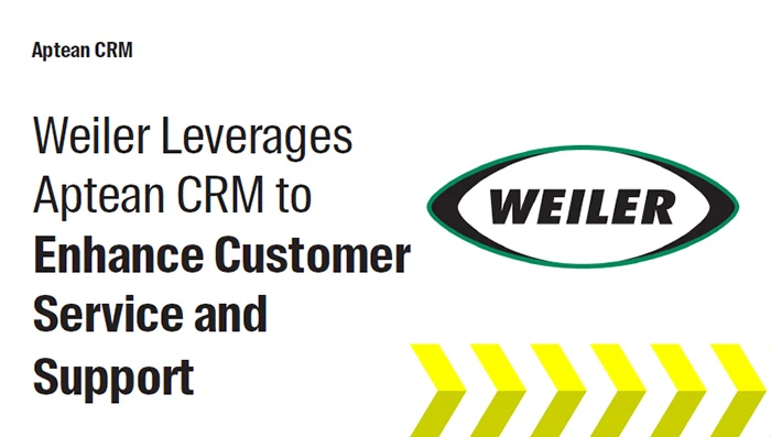 Aptean CRM Case Study: Weiler