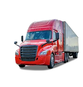 Lkw in der Schlange