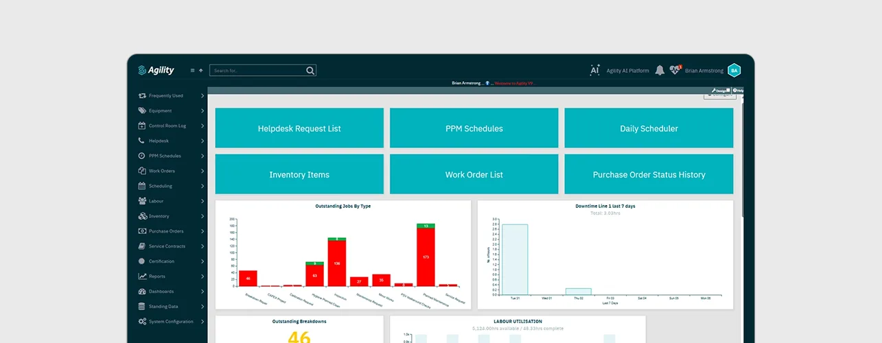Centralise asset and maintenance information for compliance and accountability