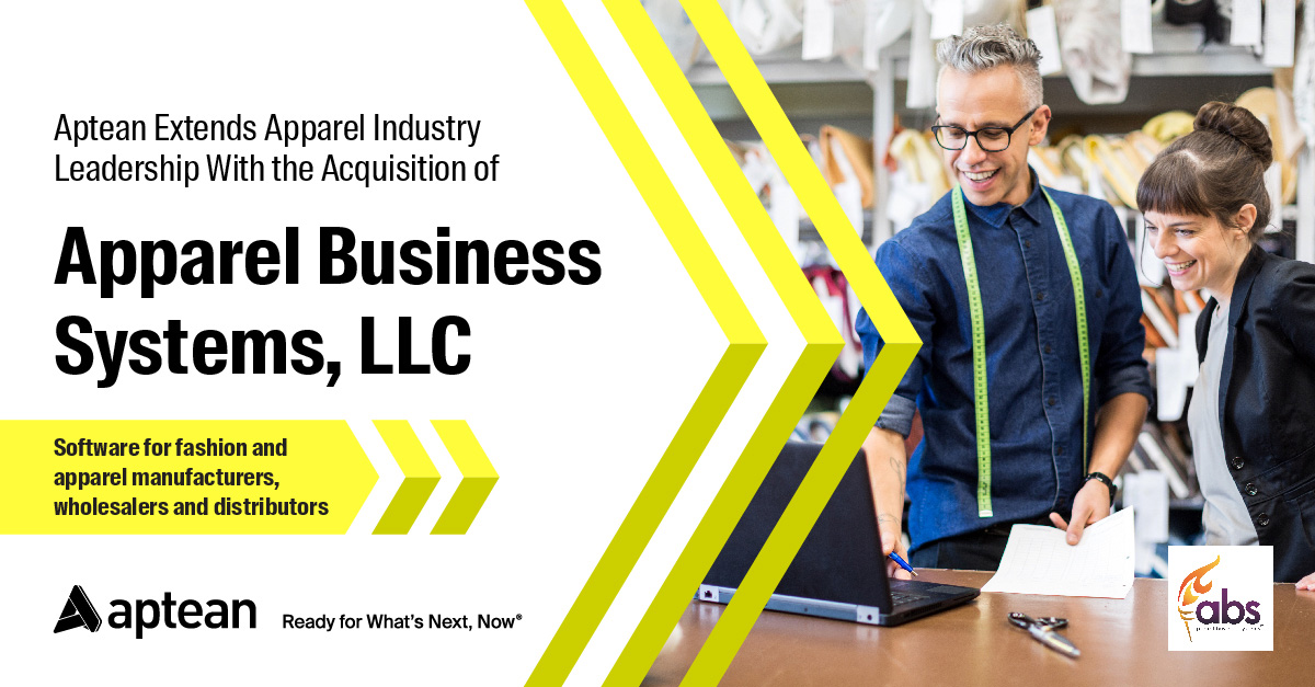 Aptean Extends Apparel Industry Leadership With Acquisition of Apparel