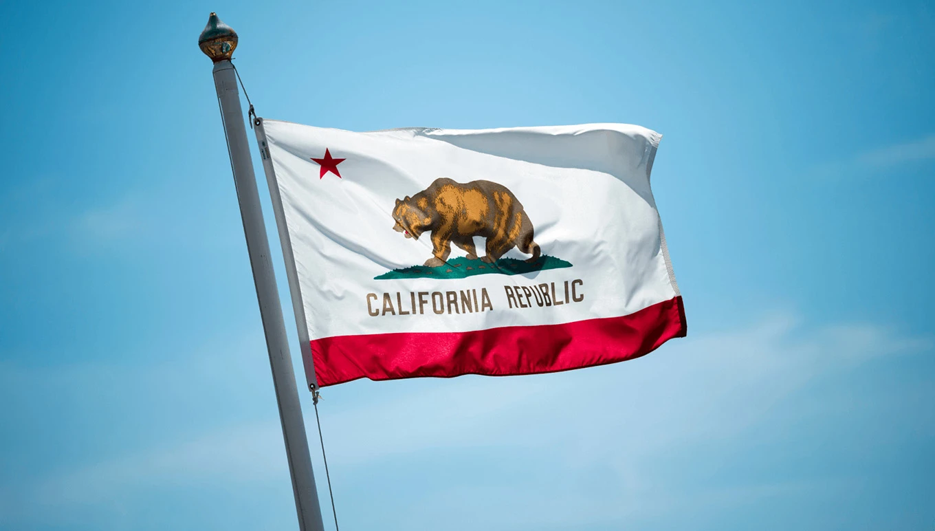 California state flag