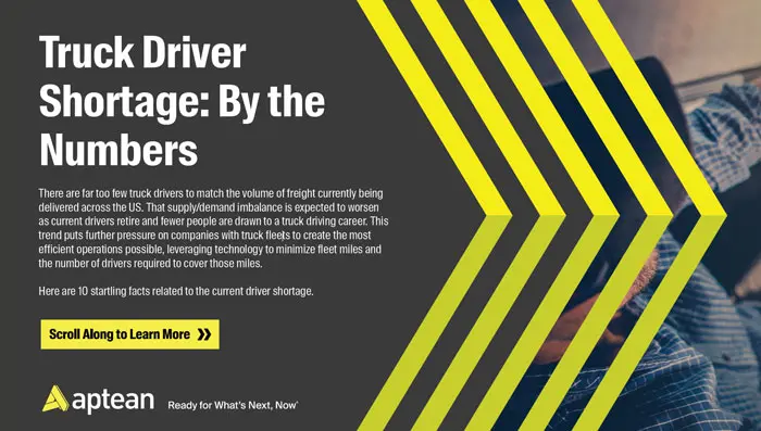 Truck Driver Shortage: By the Numbers