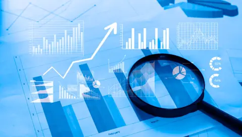 Charts and graphs for financial calculations.