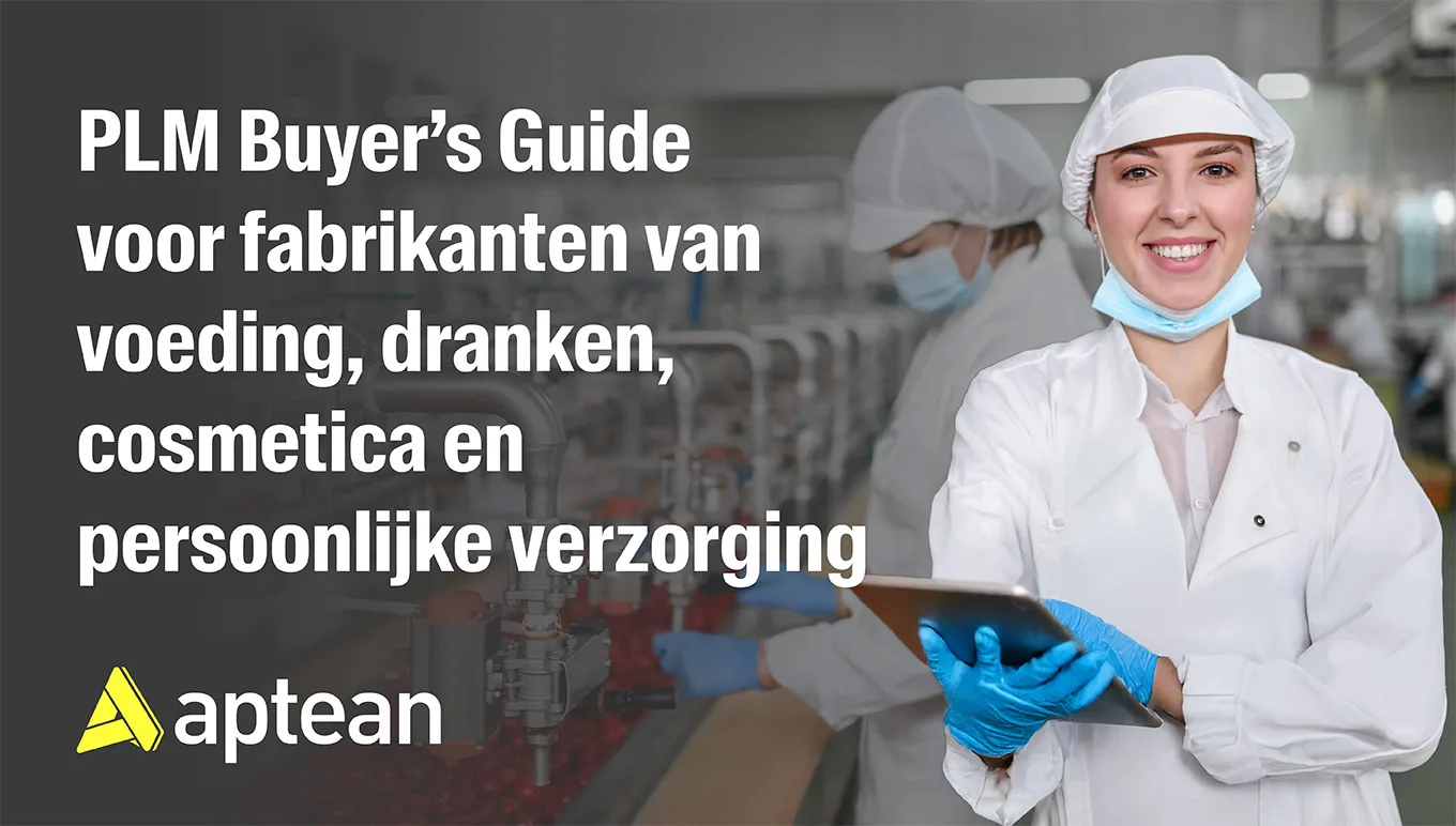 PLM Buyer’s Guide voor fabrikanten van voeding, dranken, cosmetica en persoonlijke verzorging