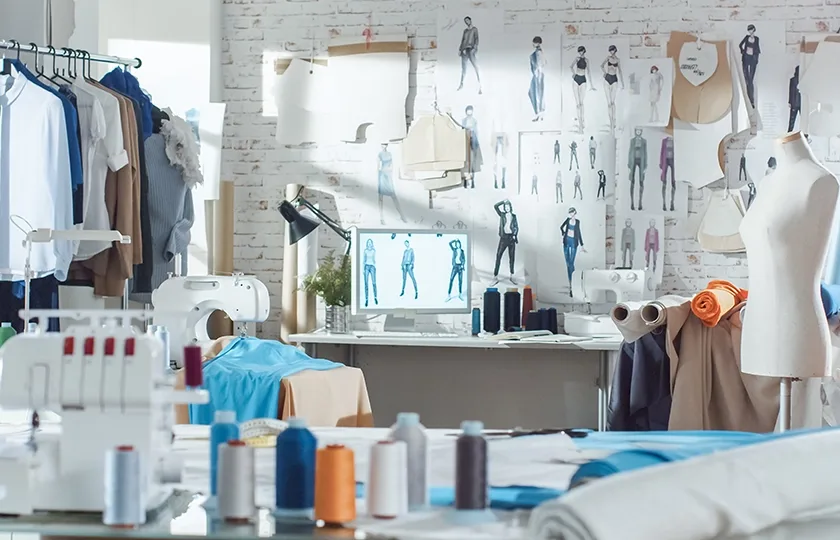 Fashion apparel design studio inspiration