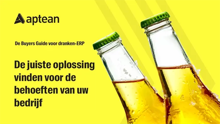 De Buyers Guide voor dranken-ERP