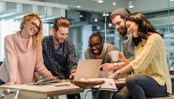 Group of people having a business meeting