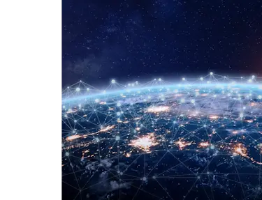 Satellitenbild der Erde