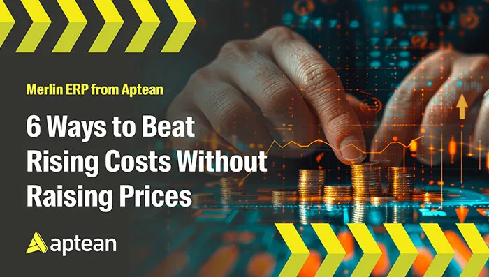 Merlin ERP Aptean 6 ways to beat rising costs without raising prices