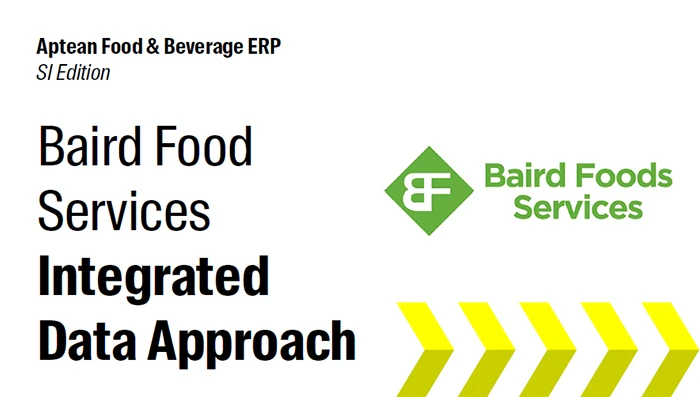Aptean Food & Beverage ERP Case Study: Baird Foods
