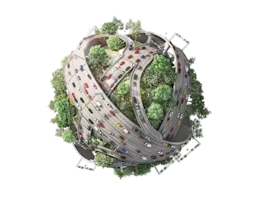 Green-friendly transportation on roads