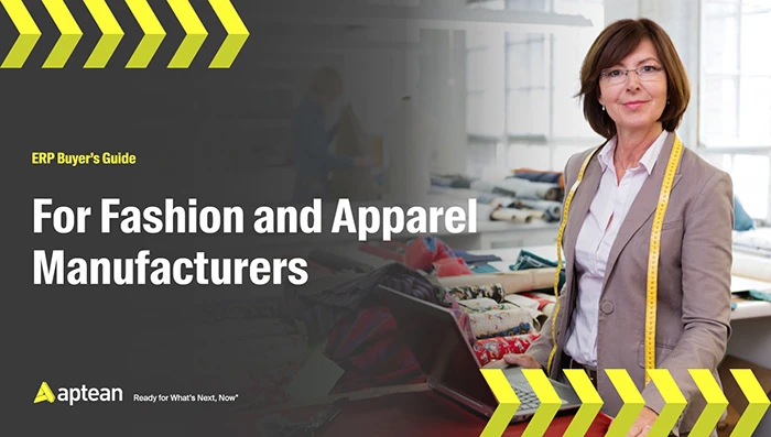 ERP Buyer's Guide for Fashion an Apparel Manufacturers