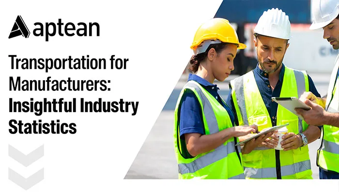 Transportation for Manufacturers infographic