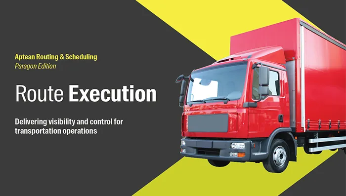 Route Execution: Delivering Visibility and Control for Transport Operations