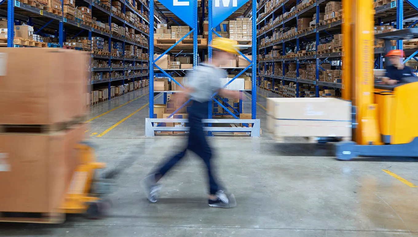 Warehouse workers