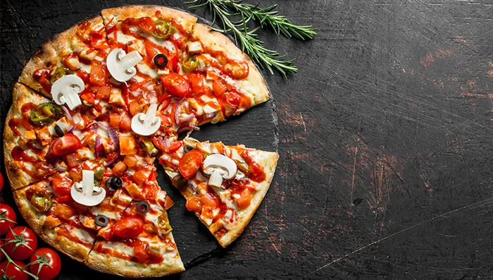 Pizza from Miracapo Pizza Company