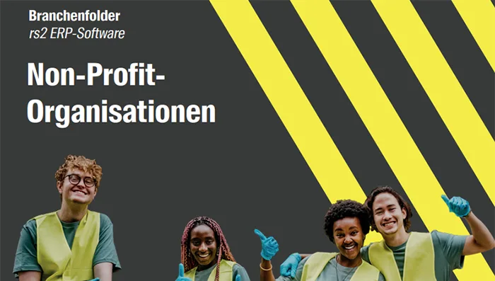 rs2 ERP-Software: Non-Profit Organisationen