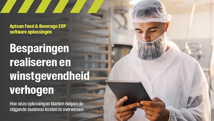 Aptean Food & Beverage eBook: Besparingen realiseren en winstgevendheid verhogen