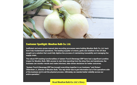 Customer Spotlight: Moulton Bulb Co. Ltd.