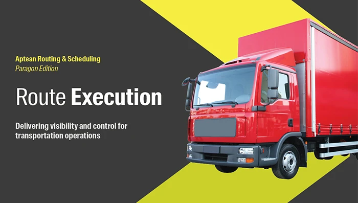 Route Execution: Delivering visibility and control for transport operations