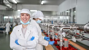 Food facility workers practice good food safety practices.