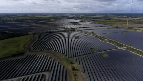European Energy sun panels.