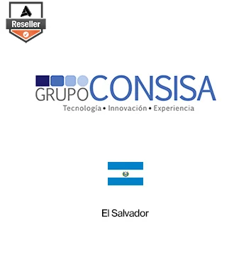 Partner Card - Grupo Consisa company logo with El Salvador flag