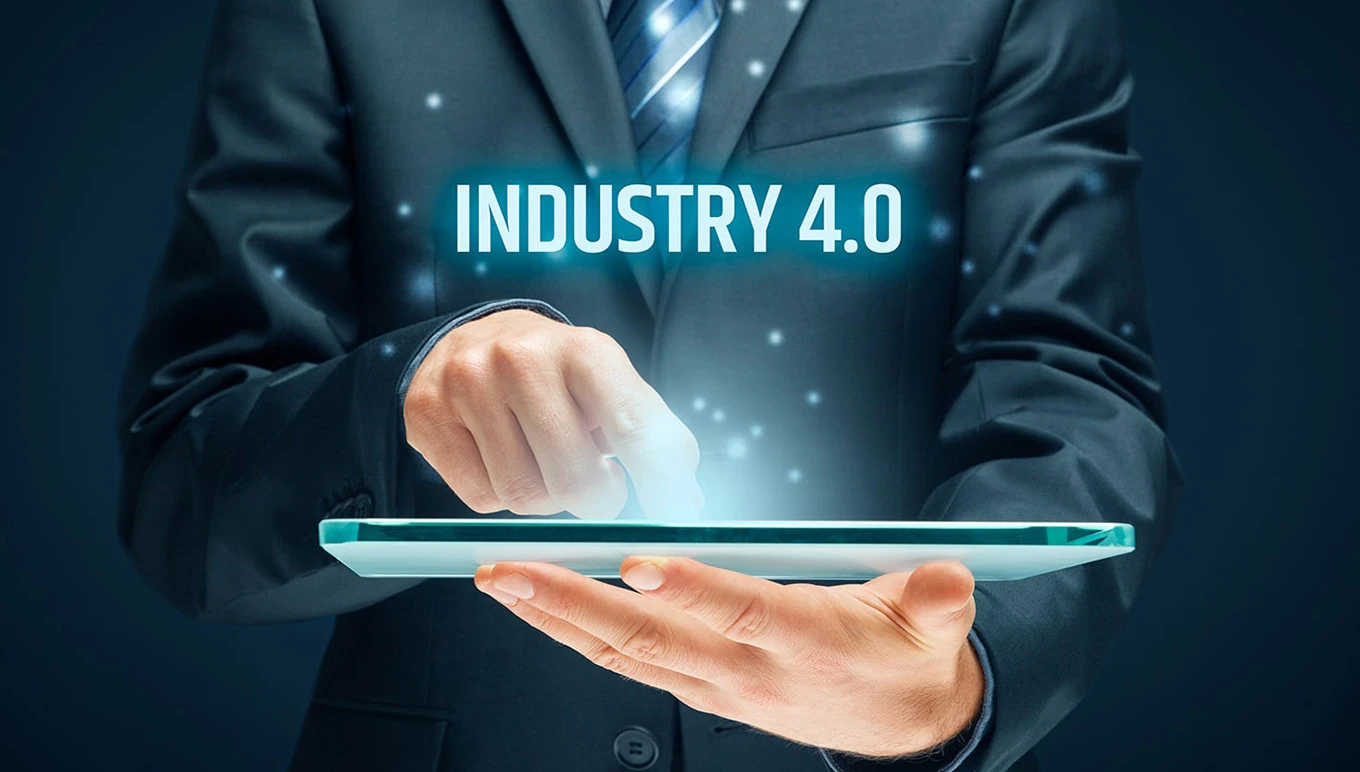 Industry 4.0 above tablet