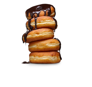 Stack of doughnuts