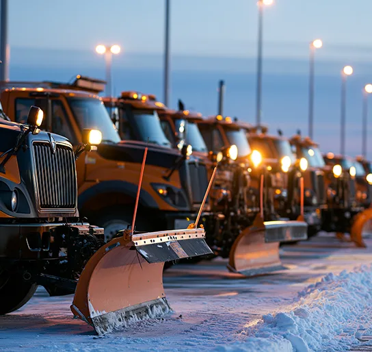 Snow ploughs