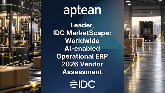 Aptean Named an ERP Leader by IDC