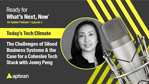 Podcast card, episode 3 - Jenny Peng